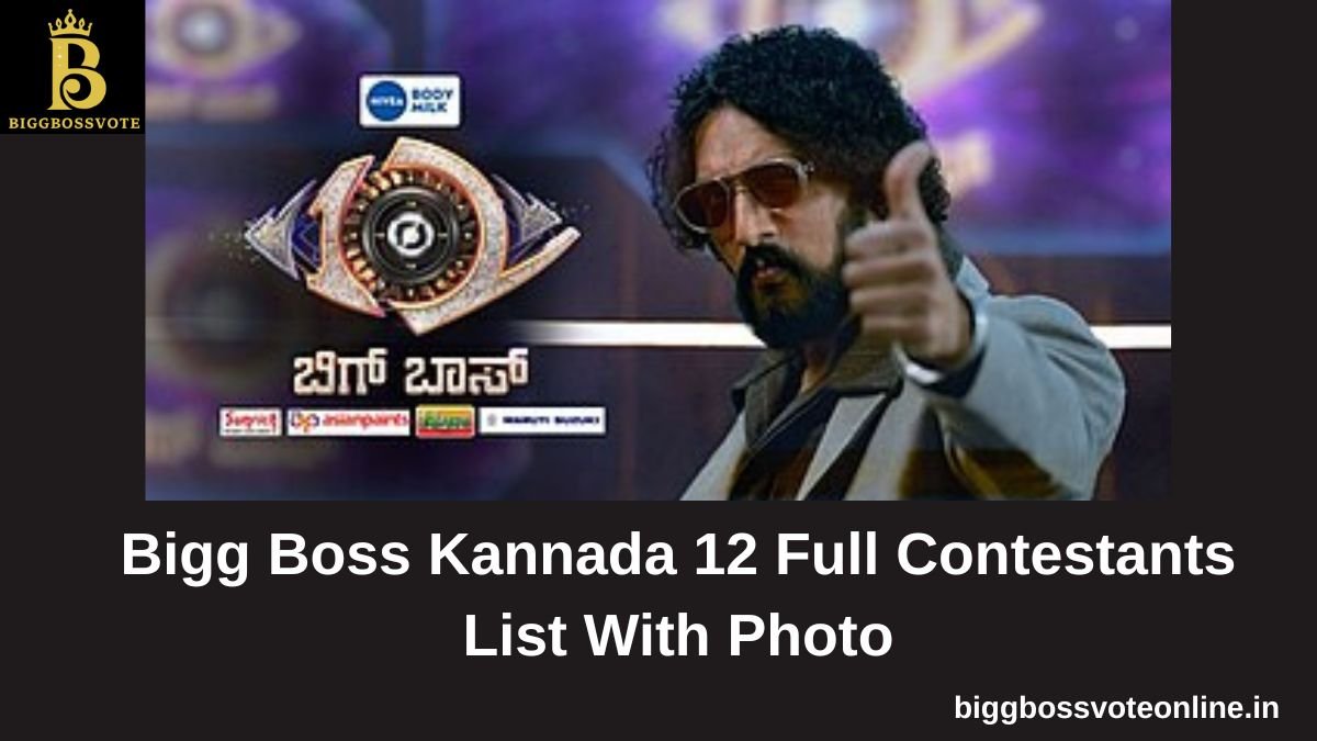 Bigg Boss Kannada 12 Full Contestants List With Photo