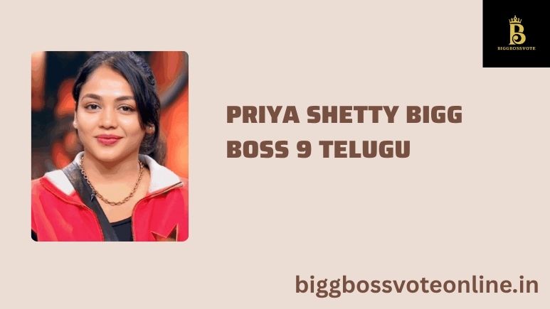 Priya Shetty Bigg Boss 9 Telugu