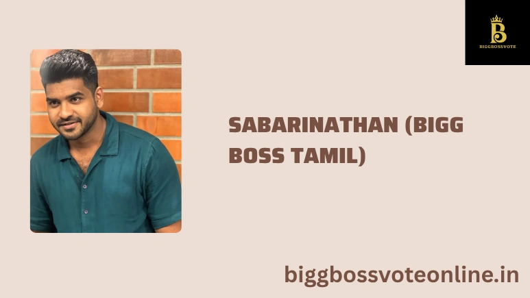 Sabarinathan (Bigg Boss Tamil)