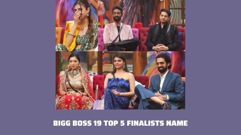 Bigg Boss 19 Top 5 Finalists Name
