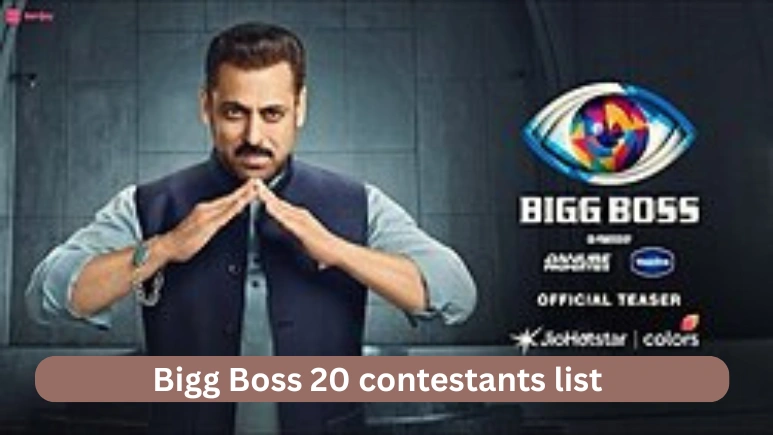 Bigg Boss 20 contestants list